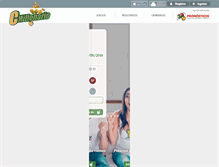 Tablet Screenshot of cmillonario.com